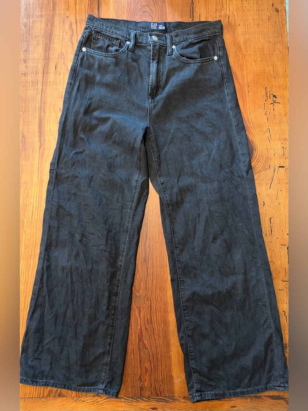 Gap high-rise wide leg jeans size 6/28